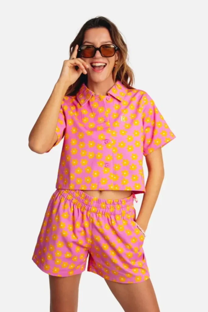 Ellastiek Cropped blouse Lindsey