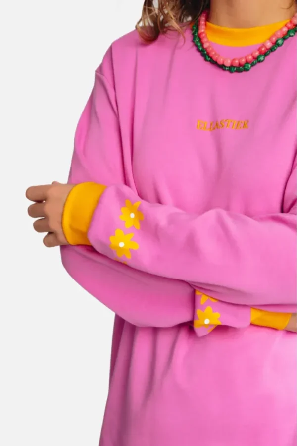 Ellastiek Longsleeve Lindsey (white with backp