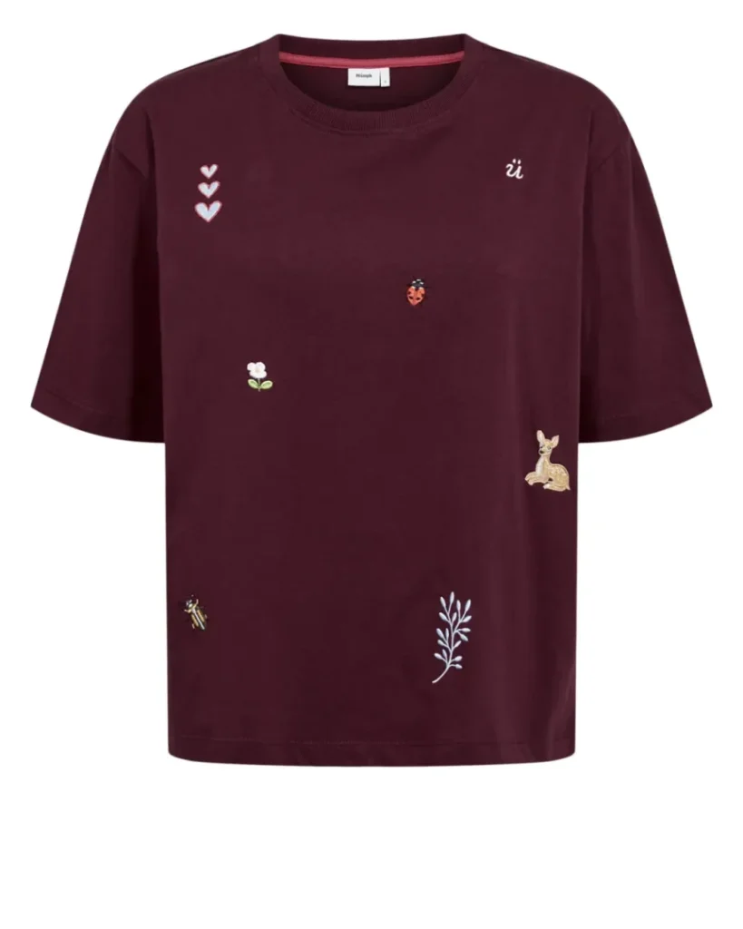 Nümph NUTENIA BOXY T-SHIRT- GOTS